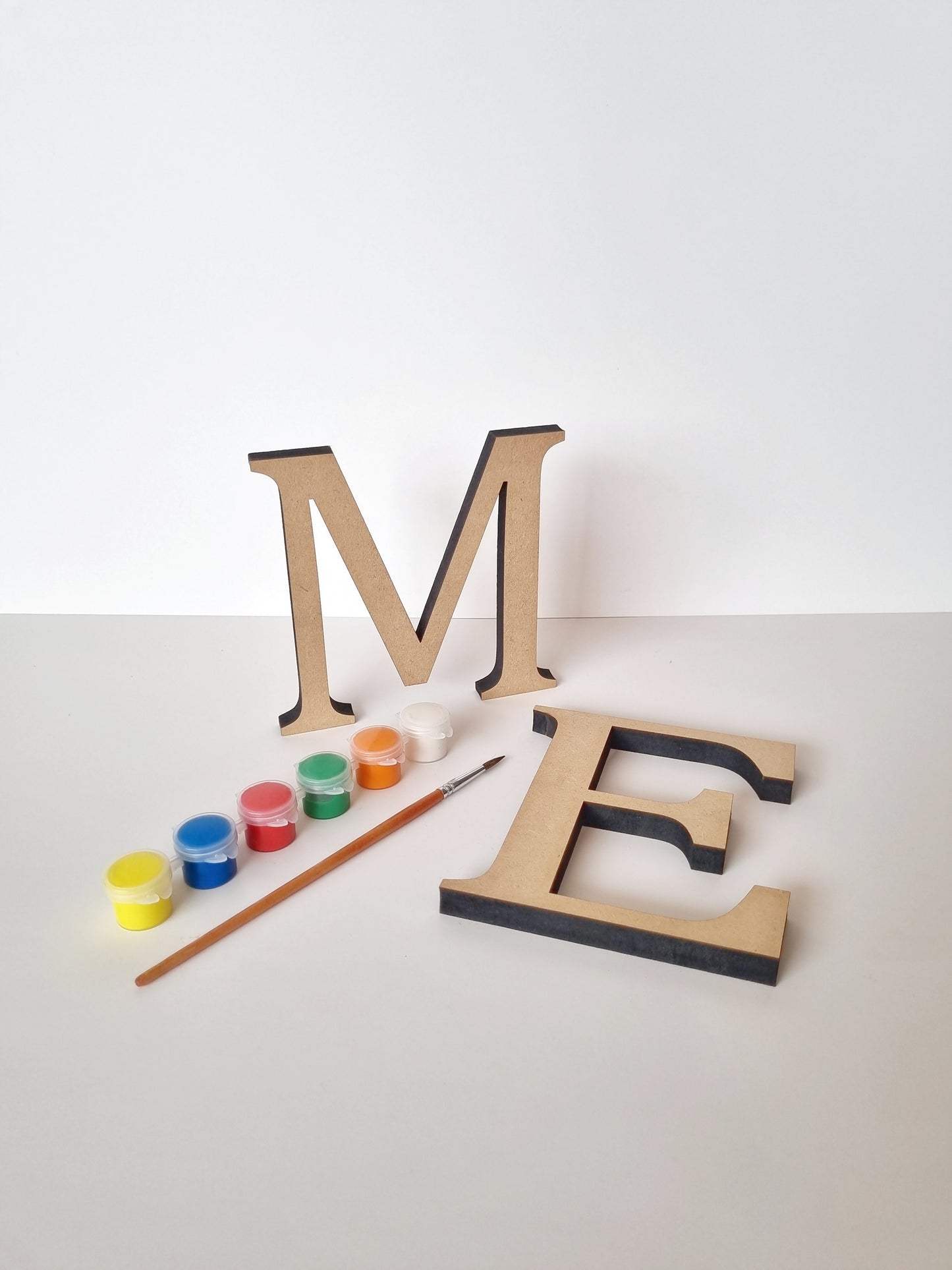 Letra madera pintable